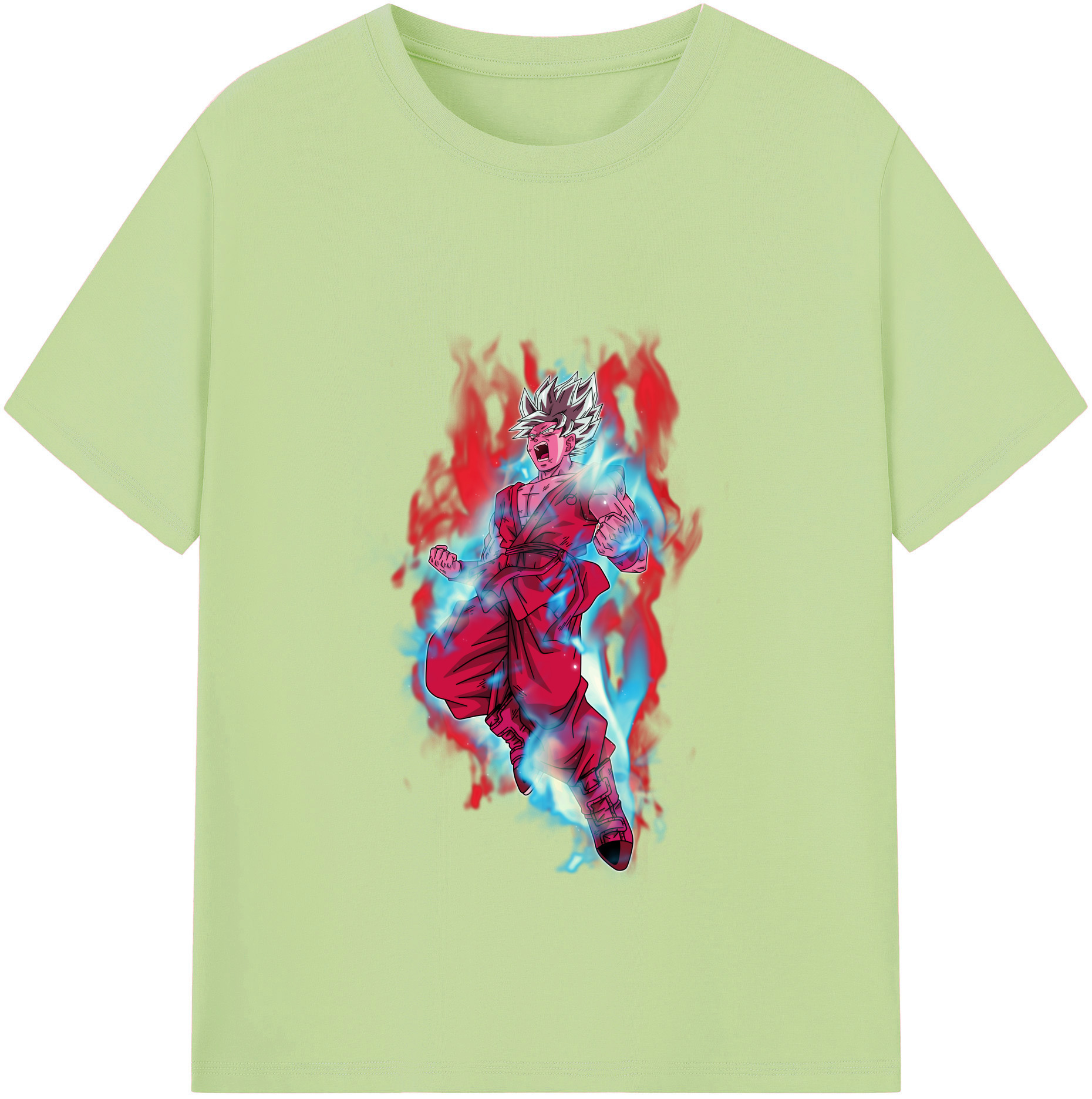 （画像用） ドラゴンボール 孫悟空（そん ごくう）Son Goku カカロット DRAGON BALL Kakarotto 綿100％半袖Tシャツ（フロントプリント）